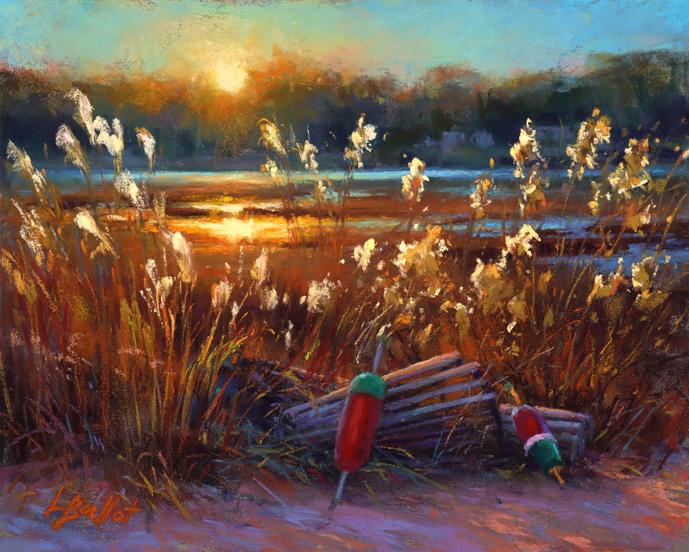 Glowing Reeds